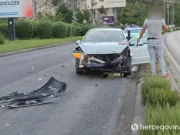 Teška saobraćajna nesreća u Mostaru: Povrijeđene dvije osobe, među njima i dijete