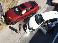Saobraćajna nesreća u Jablanici: U sudaru učestvovala dva automobila, pričinjena materijalna šteta(FOTO)