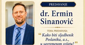 Jablaničanin dr. Ermin Sinanović večeras predaje u rodnom gradu: Kako biti sljedbenik Poslanika, a.s., u savremenom svijetu?