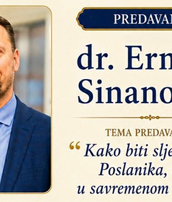 Jablaničanin dr. Ermin Sinanović večeras predaje u rodnom gradu: Kako biti sljedbenik Poslanika, a.s., u savremenom svijetu?
