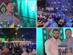 Pred brojnim Jablaničanima dr. Ermin Sinanović održao predavanje u rodnom gradu: Govorio o tome kako slijediti Poslanika, a.s., u savremenom dobu(FOTO)