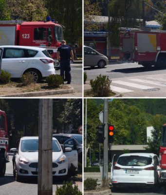 Saobraćajna nesreća na semaforu u Jablanici: Učestvovali vatrogasno i putničko vozilo