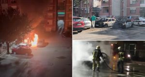 Poznate nove informacije noćnog požara u Jablanici: Gorjela četiri vozila, uviđaj obavljaju kriminalistička policija i inspektor MUP-a HNK(VIDEO)