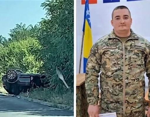 Junak u pravom trenutku: Nedim Mulić, poručnik OS BiH spasio majku i bebu iz prevrnutog automobila