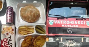 Gest koji je oduševio: Mostarci poslali hranu konjičkim vatrogascima uz poruku „Niste sami, uz vas smo“