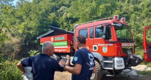 Šumski požar u Kosnim Lukama kod Jablanice: Vatrogasci intervenirali više od tri sata
