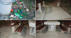 Igrališta uređena za djecu, ali ih pojedinci ne čuvaju: Iz naselja Lug i Ostrožac stigli apeli zbog smeća, oštećenog mobilijara i reflektora(FOTO)