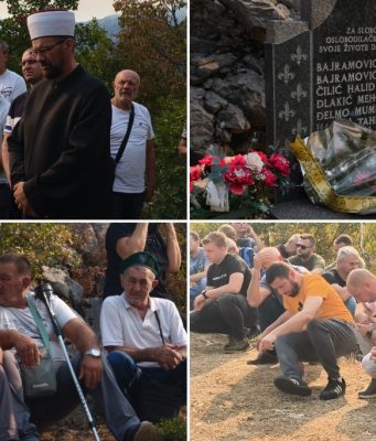 Na Pisviru odana počast šehidima i poginulim borcima: Uprkos vrućini i udaljenoj lokaciji okupio se veliki broj građana(FOTO)