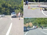 Teška nesreća na M-17 na Bradini: Motociklista smrtno stradao, policija na mjestu događaja(FOTO)