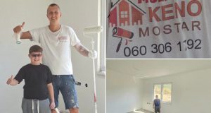 Jablaničanin Kenan Buljina pridružio se humanoj akciji za malog Mehmeda: Besplatno okrečio kuću i kupio sav materijal (FOTO)
