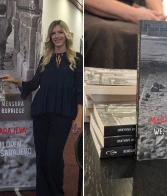 Jablanica ugostila Mensuru Burridge: Promovirana knjiga „Mi, djeca Sarajeva“ o odrastanju i školovanju tokom opsade(FOTO)