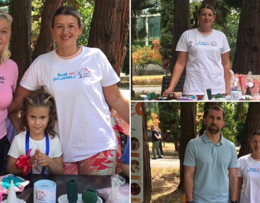 Rukotvorine iz Jablanice za dječiji osmijeh: Sadina ispred Udruženja „Budi mi prijatelj“ dio velikog humanitarnog bazara u Sarajevu (FOTO)