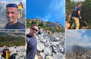 Jablanički vatrogasci tri sata pješačili do požara: Intervencija na gotovo 1.900 metara nadmorske visine(FOTO)