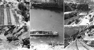 Zaboravljena tragedija kod Jablanice: Ekspres je 1972. naletio na ogromnu stijenu, lokomotiva završila u Neretvi – poginula dvojica željezničara(FOTO)