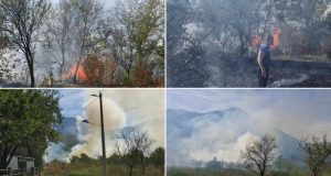 Paljenje korova i otpada može imati ozbiljne posljedice: Danas gorjelo na Lugu u Jablanici, intervenisali vatrogasci i policija(FOTO)