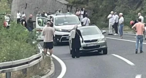 Tragičan ishod nesreće na M-17 kod Konjica: Preminuo teško povrijeđeni motociklista(FOTO)