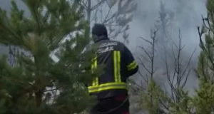 Požar na Blidinju ponovo se razbuktao: Vatra se približila kućama i vikendicama(VIDEO)
