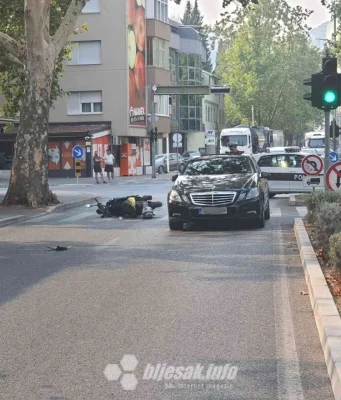 Motociklista teško povrijeđen u Hercegovini: Policija objavila detalje nesreće(FOTO)