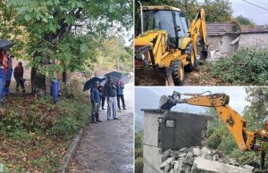 Nakon više od 40 godina srušena stara gasulhana u Rodićima: Mještani zajedničkim snagama kreću u izgradnju nove(FOTO)