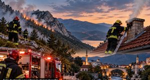 Ugašen požar na Čvrsnici, gorio dimnjak pekare u Jablanici i krov kuće u Mostaru: Donosimo izvještaj Civilne zaštite HNK