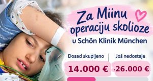 Desetogodišnjoj Miji za operaciju u Njemačkoj nedostaje još 26.000 eura: Pomozimo joj da dobije priliku za sretnije djetinjstvo