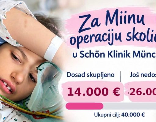 Desetogodišnjoj Miji za operaciju u Njemačkoj nedostaje još 26.000 eura: Pomozimo joj da dobije priliku za sretnije djetinjstvo