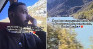 Italijan sa Sardinije zaplakao tokom vožnje kroz kanjon Neretve kod Jablanice: „Briznuo sam u plač gledajući prirodu Bosne, hvala ti, Bosno!“ (VIDEO)