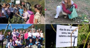 Umjesto igre, s Adnanom Đelmom čistili tuđe smeće širom grada: Najmlađi Jablaničani pokazali šta znači odgovornost prema svom gradu (FOTO)