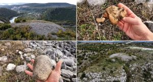 Misteriozna kamena grobnica iznad Neretve: U Hercegovini snimljen ogromni tumul, pronađena keramika i tragovi mogućeg neovlaštenog kopanja (VIDEO)