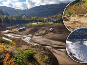 Jablaničko jezero ponovo otkriva staro korito Neretve: Voda se znatno povukla, prizori ogoljenog jezerskog dna ponovo privlače pažnju javnosti (FOTO/VIDEO)