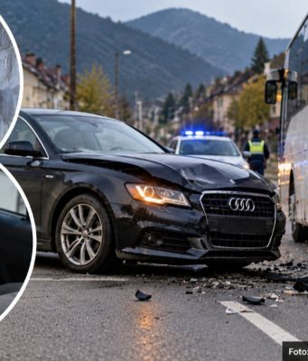 Saobraćajna nesreća i dva krivična djela u Jablanici: Sudarili se Audi i autobus, prijavljene krađa i oštećenje imovine